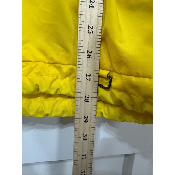 Vintage Obermeyer Yellow Adinorak Jacket Lined Windbreaker Men's Medium - Picture 10 of 11
